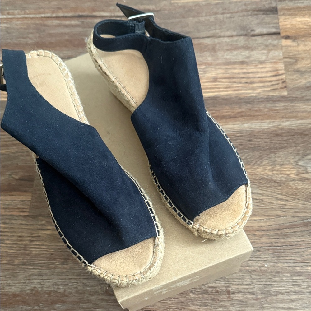 Black Espadrille Sandals